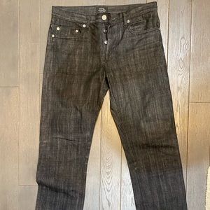 A.p.c. New standard raw denim